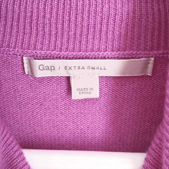 Gap Purple Turtleneck Sweater XS - Picture 2 of 3